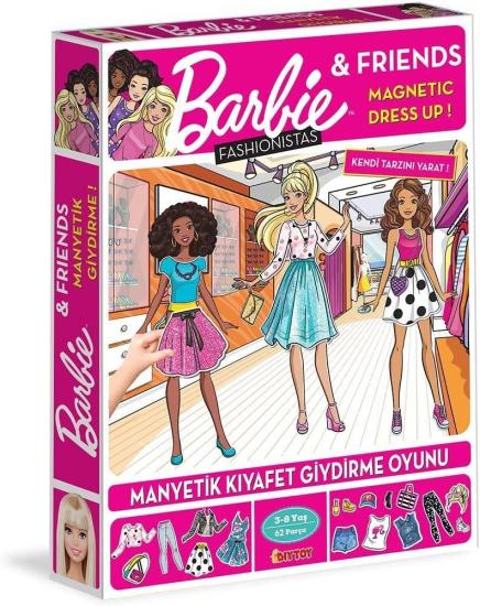 Barbie Manyetik Kıyafet Giydirme Oyunu